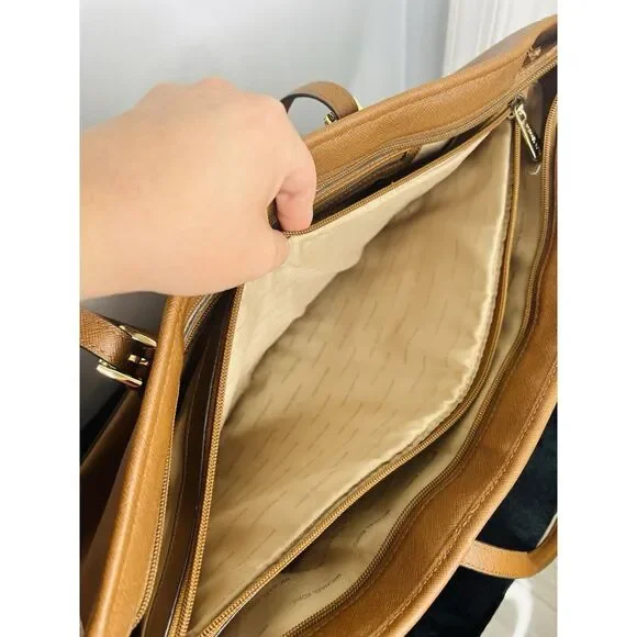 Michael Kors Womens Large Brown Tote Bag/Shoulder Bag - Picture 13 of 14